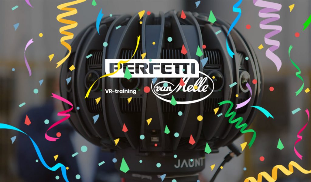 Perfetti van Melle VR training case nominatie confetti